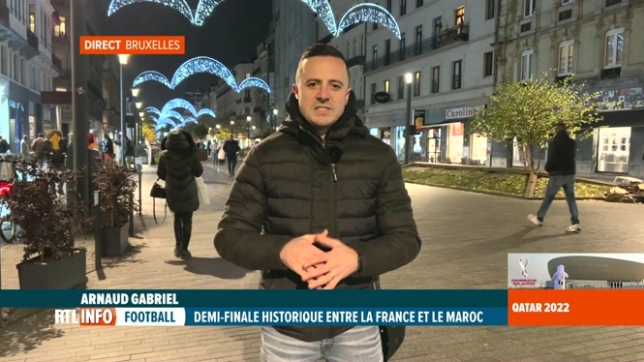 Mondial 2022: Arnaud Gabriel fait le point à Bruxelles avant la demi-finale