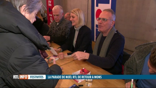La parade de Noël RTL est de retour, à Mons, après 3 ans d
