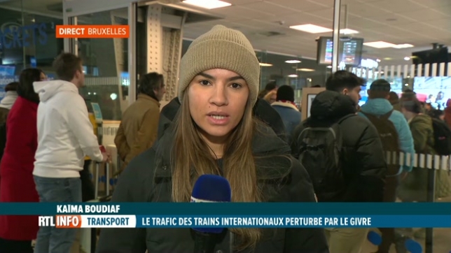 Le trafic des trains internationaux vers la France interrompu à cause du givre