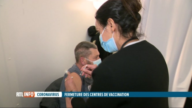 Les centres de vaccination contre le Covid-19 ferment en Wallonie