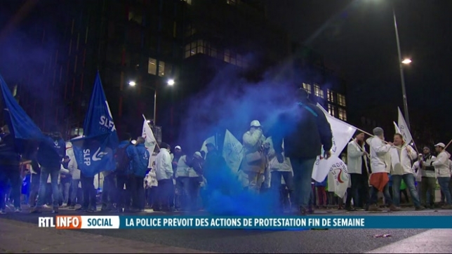 Nouvelle action des syndicats de police à Bruxelles, ce mardi