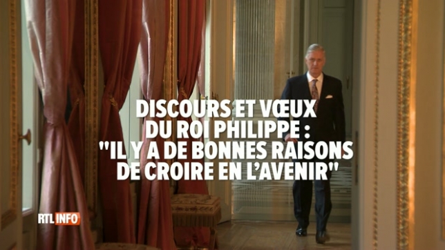Discours et vœux  du roi Philippe: Il y a de bonnes raisons de croire en l’avenir