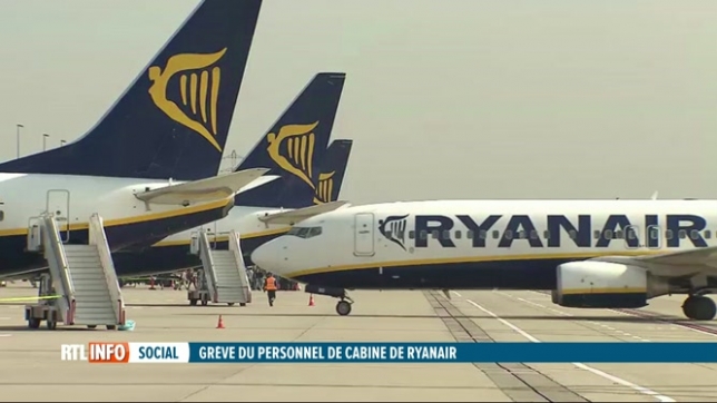 Nouvelle grève du personnel de cabine chez Ryanair ce week-end