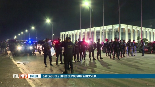 Le palais présidentiel et le Parlement à nouveau sous contrôle à Brasilia