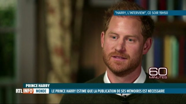 Le prince Harry se livre à la télévision, la veille de la sortie de sa biographie