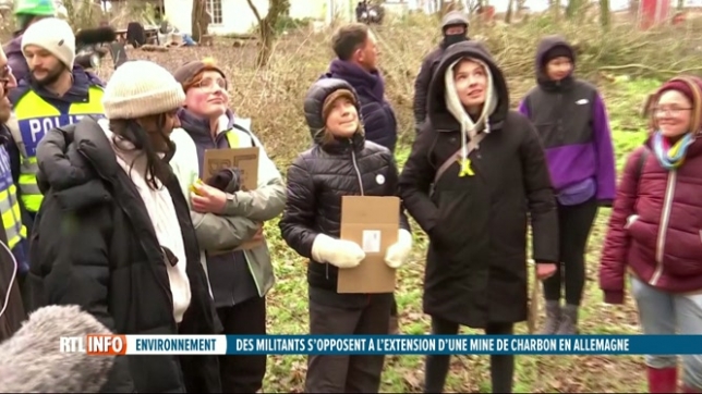 Allemagne: Greta Thunberg vient soutenir le camp anti-charbon de Lützerath