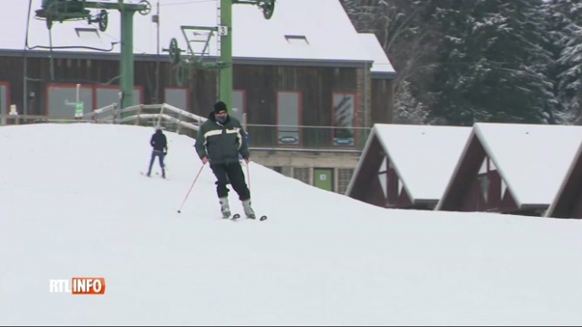 Plusieurs pistes de ski et de luge ouvertes en Ardenne