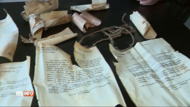 Des documents de la Seconde Guerre mondiale ont été retrouvés à Liège