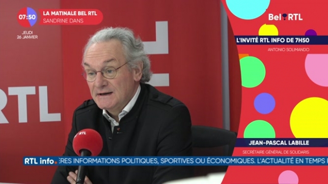 Jean-Pascal Labille - L’invité RTL Info de 7h50