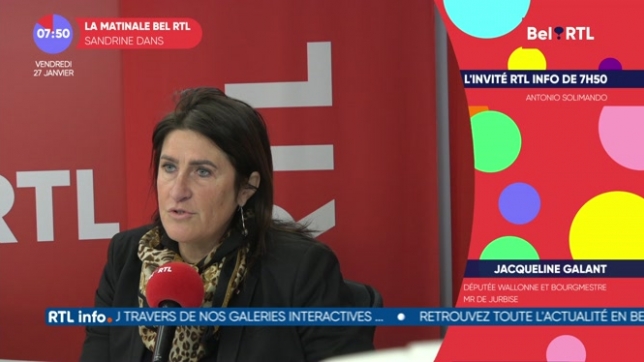 Jacqueline Galant - L’invitée RTL Info de 7h50