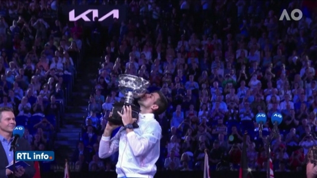 Tennis: Novak Djokovic remporte l