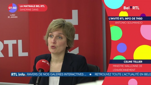 Céline Tellier - L’invitée RTL Info de 7h50