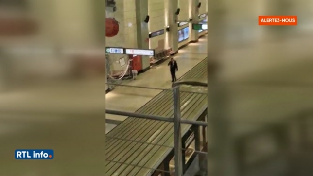 Attaque au couteau dans la station de métro Schuman, le suspect interpellé