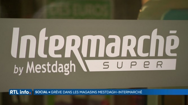De nombreux magasins Mestdagh by Intermarché sont restés fermés ce jeudi
