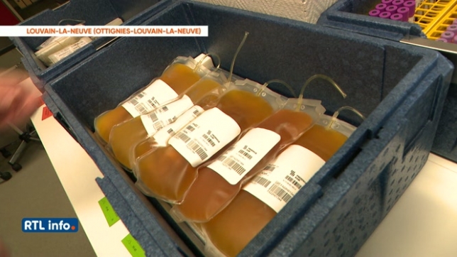 La Croix-Rouge de Belgique est à la recherche de donneurs de plasma