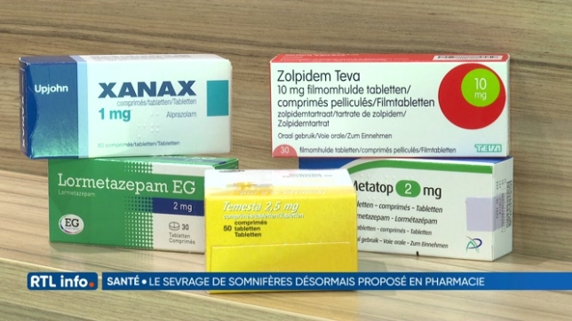 Les pharmacies proposent un programme de sevrage des somnifères