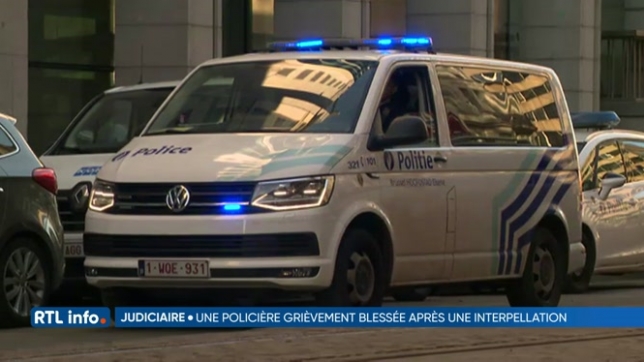 Une policière grièvement blessée après avoir été agressée à Bruxelles