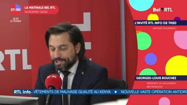 Georges-Louis Bouchez - L’invité RTL Info de 7h50