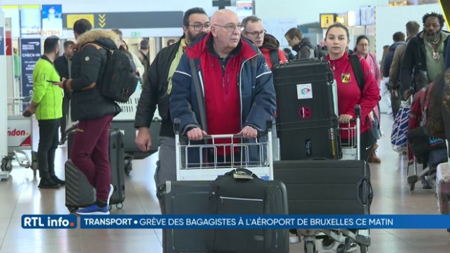 Chaos à Brussels Airport suite à la grève du bagagiste AviaPartner