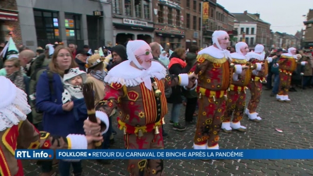 Carnaval de Binche: retour des festivités tant attendues par les Gilles