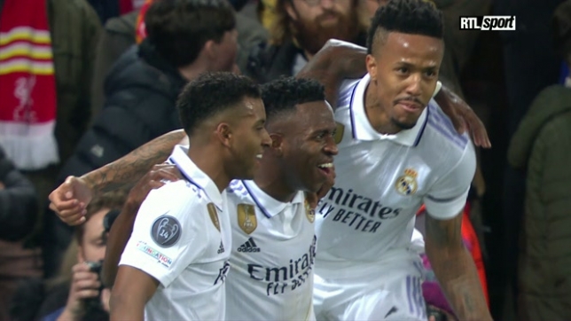 Liverpool-Real Madrid (2-2): Vinicius claque un doublé