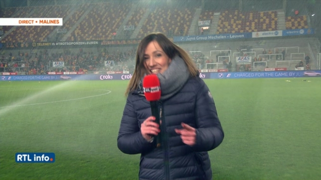 Coupe de Belgique: Anne Ruwet préface la demi-finale retour FC Malines - Zulte Waregem