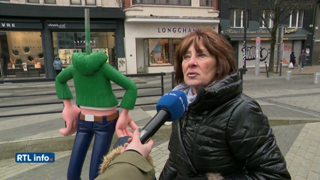Charleroi: la tête de la statue de Gaston Lagaffe a été volée