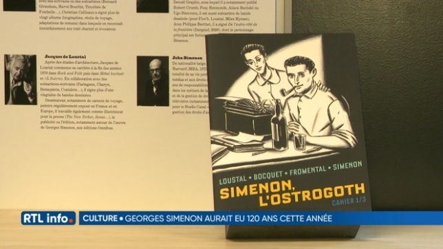 La Ville de Liège rend hommage à Georges Simenon qui aurait eu 120 ans