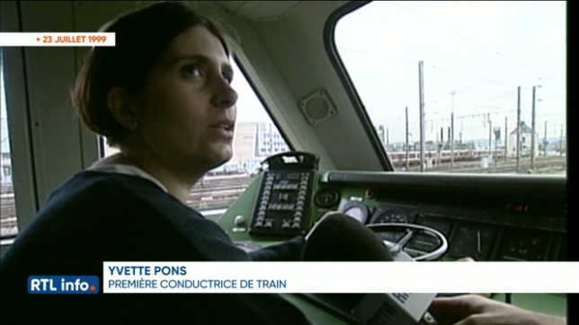 Portrait de la 1ère conductrice de train engagée à la SNCB voici 25 ans
