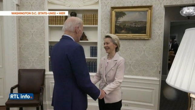 Ursula von der Leyen a rencontré Joe Biden à Washington