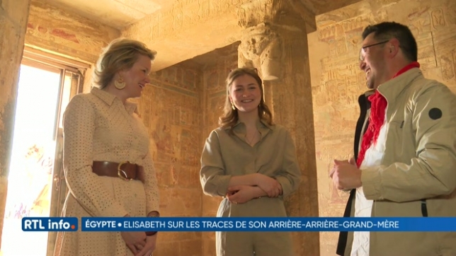 Egypte: la princesse Elisabeth dans les pas de son ancêtre, la reine Elisabeth