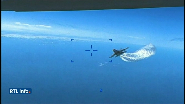 Drone américain abattu en mer Noire : les images ont été dévoilées