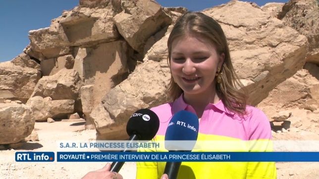 Interview exclusive de la princesse Elisabeth lors de sa visite en Egypte
