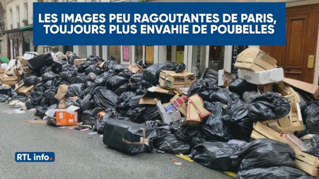 Grève des éboueurs à Paris: les images peu ragoutantes de la capitale française, toujours plus envahie de poubelles