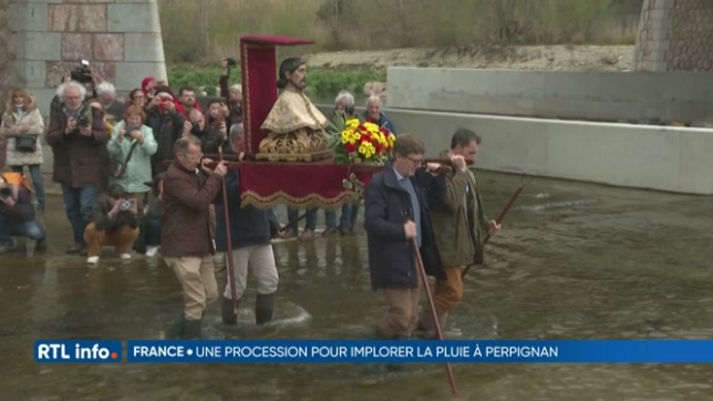 A Perpignan, les agriculteurs prient pour que la pluie tombe enfin