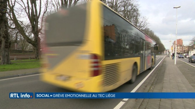 La grève des chauffeurs du TEC Liège se poursuit