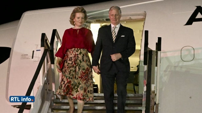 Le roi Philippe et la reine Mathilde bien arrivés en Afrique du Sud: la première visite d