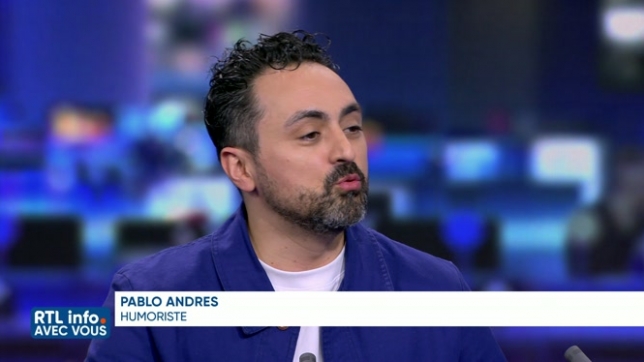 Pablo Andres dans le RTL info Avec Vous du 24 mars 2023