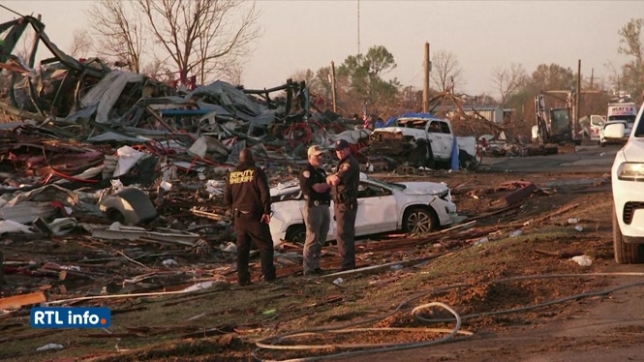 Le Mississippi dévasté par une tornade qui a fait au moins 23 morts