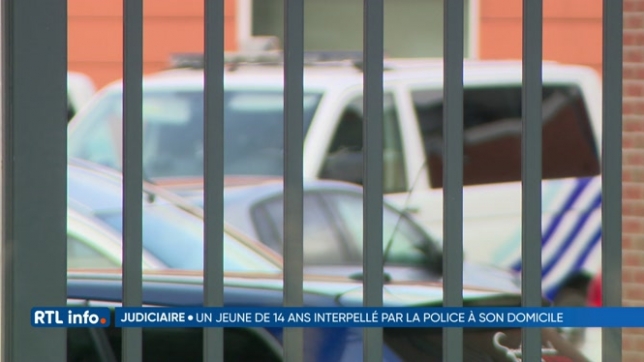 Braine-le-Comte: un ado de 14 ans arrêté par la police chez lui à 6h40