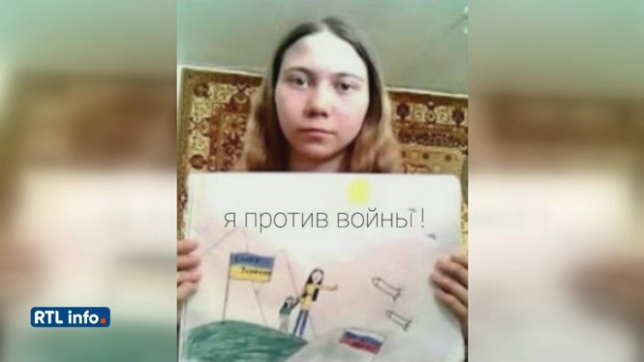 Un Russe séparé de sa fille de 13 ans pour un dessin anti-guerre, condamné et en fuite