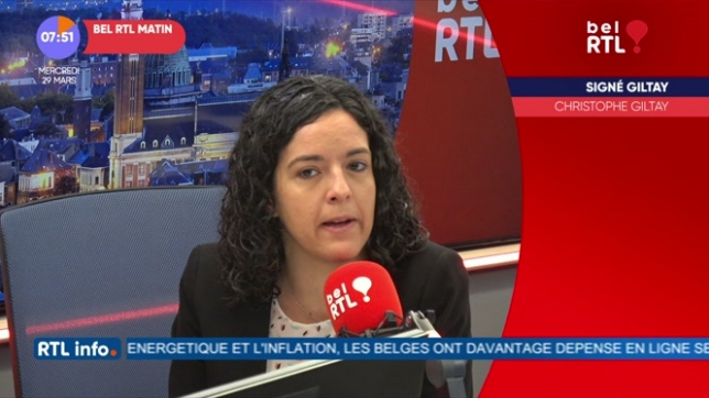 Manon Aubry, députée européenne de La France Insoumise, présidente du groupe de la gauche au parlemen - L’invitée RTL Info de 7h50