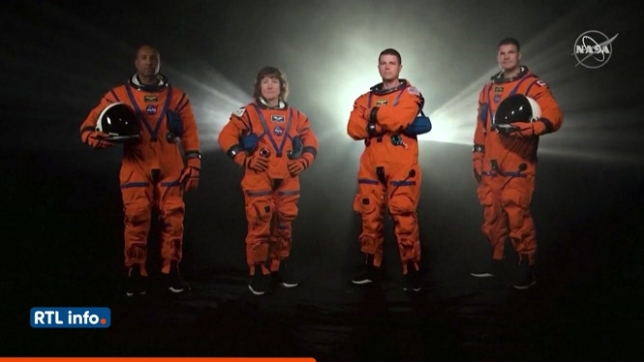 Voici les 4 astronautes qui s