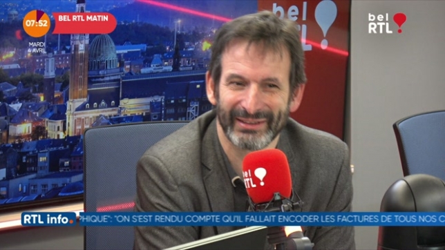 Patrick Charlier, directeur d’Unia, le centre pour l’égalité des chances - L’invité RTL Info de 7h50 dans le RTL info Avec Vous du 04 avril 2023