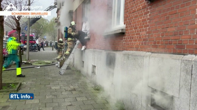 14 personnes ont été évacuées suite à un feu de cave à Schaerbeek