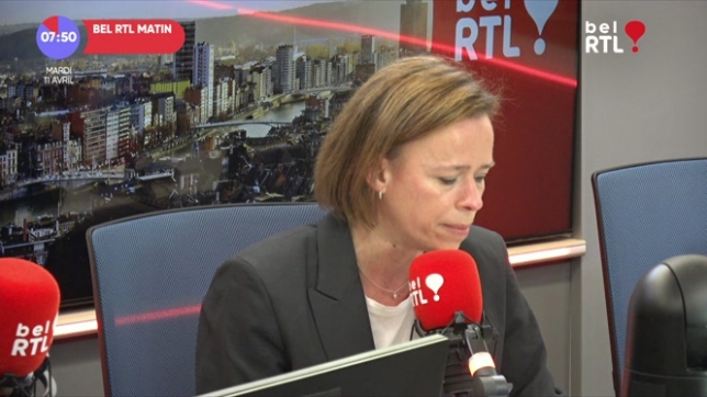 Caroline Désir, Ministre de l’Education en Fédération Wallonie-Bruxelles - L’invitée RTL Info de 7h50 dans le RTL info Avec Vous du 11 avril 2023