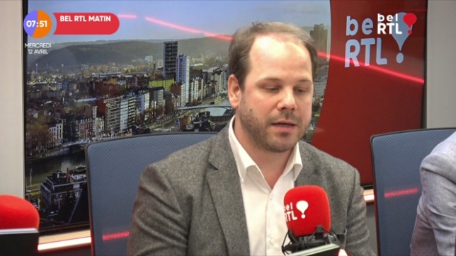 Maitre Maxim Töller, avocat du député européen Marc Tarabella - L’invité RTL Info de 7h50 dans le RTL info Avec Vous du 12 avril 2023