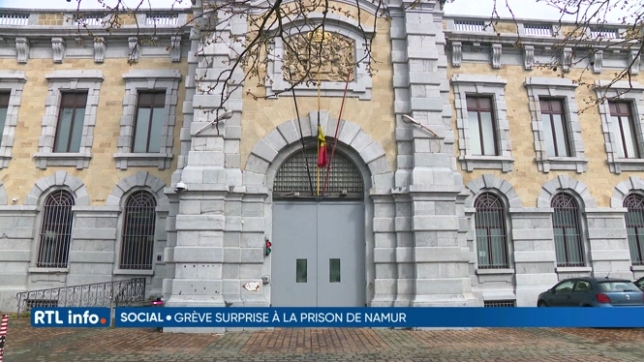 Grève suprise des gardiens de la prison de Namur ce mercredi