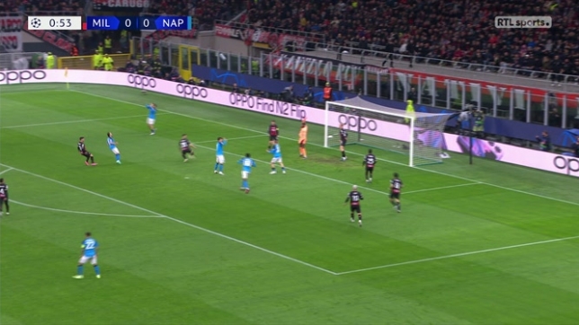 AC Milan-Napoli: le résumé de la rencontre (1-0)