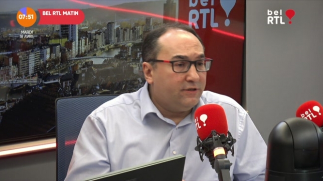 Ahmed Laaouej, chef de groupe PS à la chambre - L’invité RTL Info de 7h50 dans le RTL info Avec Vous du 18 avril 2023